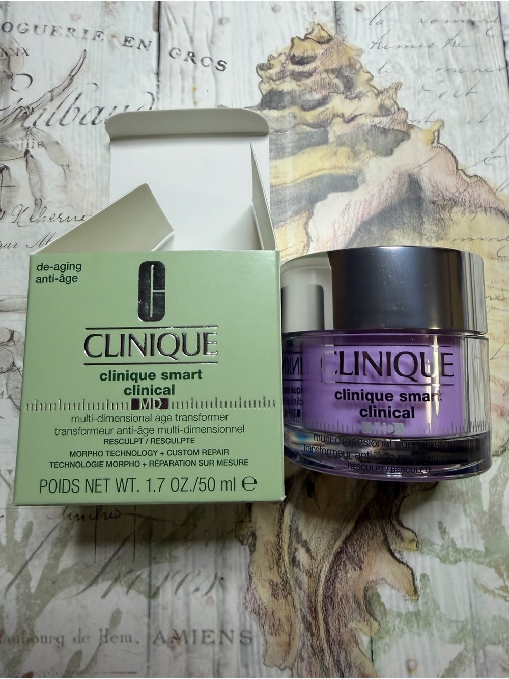 CLINIQUE BNIB SMART CLINICAL MD AGE TRANSFORMER RESCULPT DE-AGING